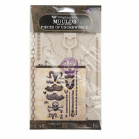 Prima Marketing - Finnabair Mould, Pieces of Underworld, Silikonimuotti