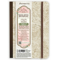 Stamperia - Create Happiness A5 Mixed Media Plain Paper Journal