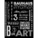 Stamperia - Bauhaus Writings, 20x25cm, Sapluuna