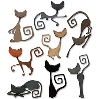 Sizzix - Thinlits Dies By Tim Holtz, Mischievous, Stanssisetti