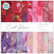 Craft Consortium - Essential Craft Papers, Ink Drops Rose, 12