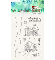 Studio Light - Snowy Houses Let it Snow, Leimasetti
