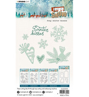Studio Light - Snowy Winter Kisses Let it Snow, Stanssisetti