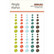 Simple Stories - Simple Vintage Lakeside Enamel Dots, 60 kpl