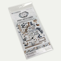 49 And Market - Vintage Artistry Serenity Laser Cut Outs, 4arkkia