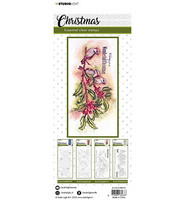 Studio Light - Christmas Slimline Birds Essentials, Leimasetti