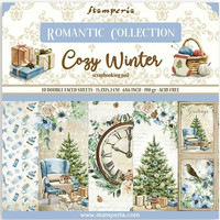 Stamperia - Romantic Cozy Winter, Paper Pack 6