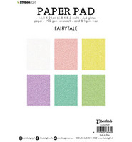 Studio Light - Glitter Fairytale Colors Essentials, A5, Paperikko