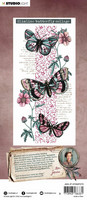 Studio Light - Jenine's Inner Peace, Slimline Butterfly Collage, Leima