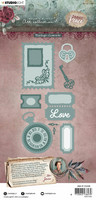 Studio Light - Jenine's Inner Peace, Vintage Elements, Stanssisetti