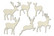 Fabrika Decoru - Deers, Kartonkileikesetti