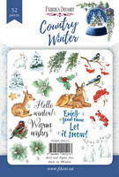 Fabrika Decoru - Country Winter, Leikekuvat, 52 osaa