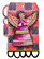 Art by Marlene - Mixed-Up Collection Mask Chessboard Madness, Sapluuna, 20x20 cm