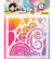 Art by Marlene - Mixed-Up Collection Mask Deco Elements, Sapluuna, 20x20 cm
