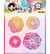 Art by Marlene - Mixed-Up Collection Mask Floral Quartet, Sapluuna, 20x20 cm