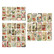 Tim Holtz - Idea-Ology Pocket Cards, Christmas, 55 kpl