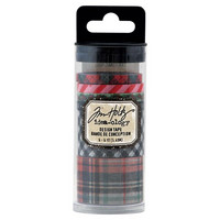 Tim Holtz - Idea-ology Design Tape, Christmas, 6 rullaa