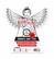 Art by Marlene - Unprinted Flags, Angel Ensemble, 21osaa