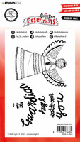 Art By Marlene - Christmas Collection Clear Stamp Guardian Angel, Leimasetti