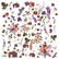 49 And Market - ARToptions Plum Grove Wildflowers Laser Cut Outs, 4arkkia