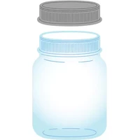 Honey Bee Stamps - Mason Jar Vase, Stanssisetti