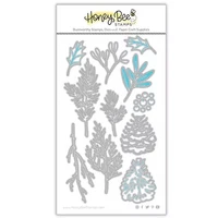 Honey Bee Stamps - Winter Greenery, Stanssisetti