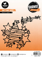 Studio Light - Grunge Collection Stars & Music, Stanssisetti