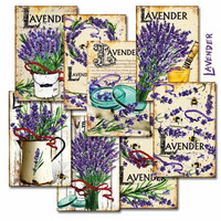 Decorer - Lavender, Korttikuvia, 24 osaa