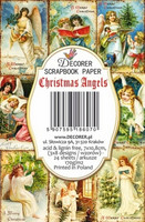 Decorer - Christmas Angels, Korttikuvia, 24 osaa