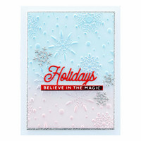 Spellbinders - Flurry of Snowflakes, 5.5