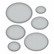 Spellbinders - Postage Edge Ovals, Stanssisetti