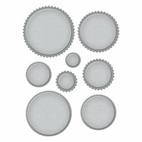 Spellbinders - Postage Edge Circles, Stanssisetti