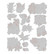Sizzix - Thinlits Dies By Tim Holtz, Brushstroke Flowers, Stanssisetti