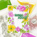 Pinkfresh Studio - Floral Border, Leimasetti