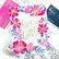 Pinkfresh Studio - Floral Border, Kerrossapluunasetti