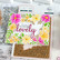 Pinkfresh Studio - Floral Border, Hot Foil Plate