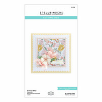 Spellbinders - Postage Edge Squares, Stanssisetti