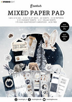 Studio Light - Cosy Days Mixed Paper Pad, A5, Paperikko