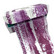 49 And Market - Vintage Bits Lace, Eggplant, Washi Tape Set