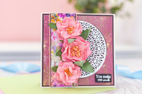 Crafter`s Companion - Say It With Flowers Beautiful Peony, Stanssisetti