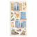 Stamperia - Create Happiness Welcome Home, Paper Pack 6
