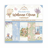 Stamperia - Create Happiness Welcome Home, Paper Pack 8