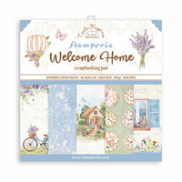 Stamperia - Create Happiness Welcome Home, Paper Pack 12