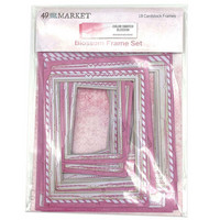 49 and Market - Color Swatch Blossom Frame Set, 18 osaa