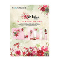 49 And Market - ARToptions Rouge Collection Pack 6''x8'', 28sivua