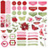 49 And Market - ARToptions Rouge Chipboard Set, 58osaa