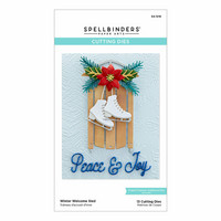 Spellbinders - Winter Welcome Sled, Stanssisetti