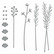 Spellbinders - Sealed Botanical Sprigs, Stanssisetti