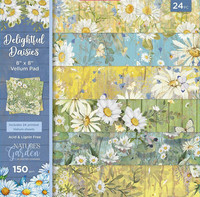 Crafter`s Companion - Delightful Daisies, Vellum Pad 8