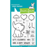 Lawn Fawn - Elephant Parade Add-On, Leimasetti